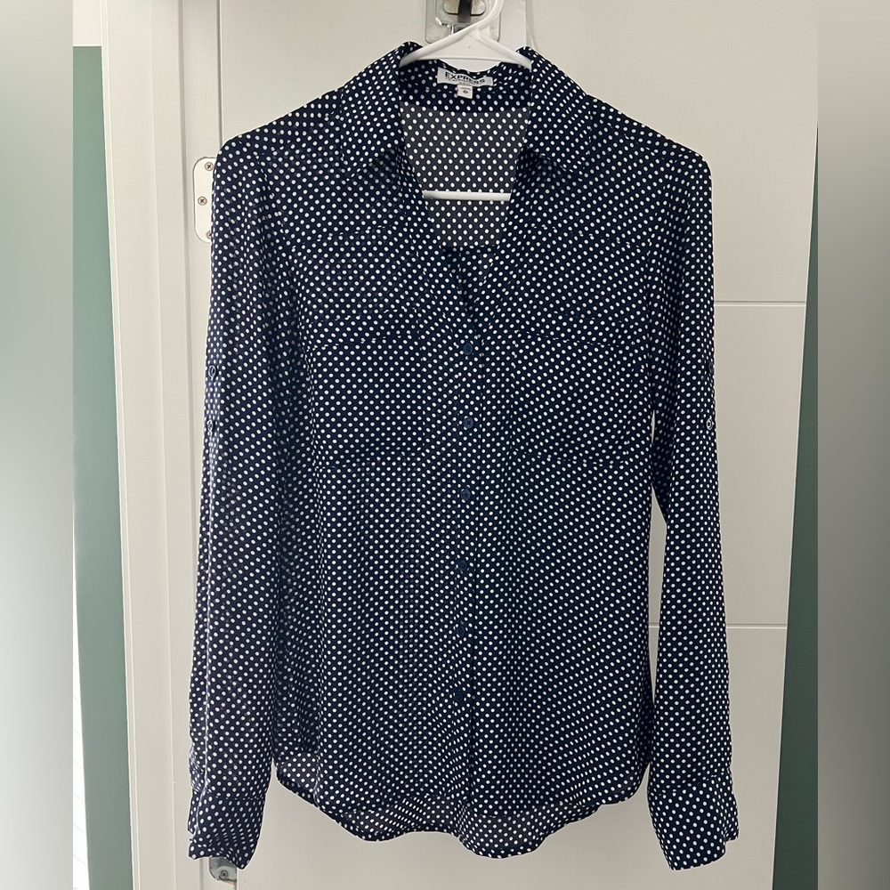 EXPRESS Long sleeve Portofino Shirt